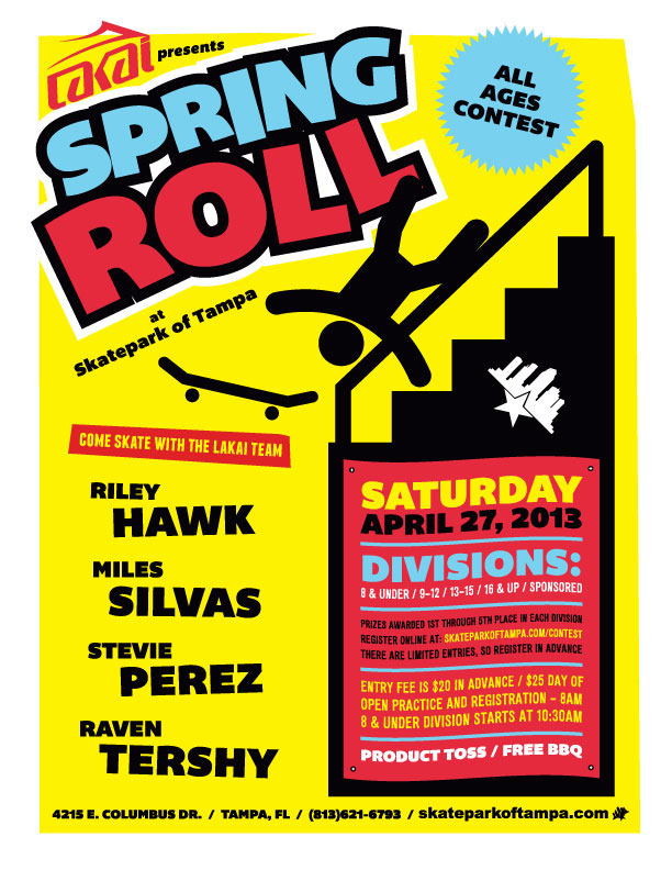 Spring Roll Presented by Lakai